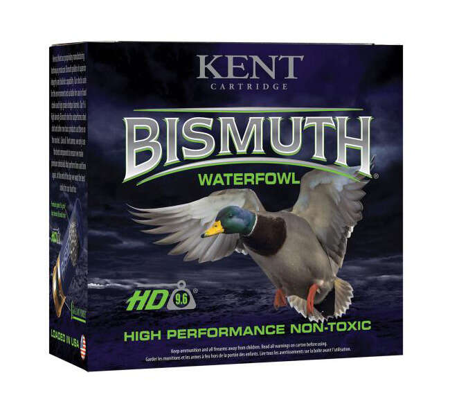 Ammunition Kent Cartridge 1 3/8 oz 12Gauge KENT B123W404  BISMTH WTRFWL12 3IN  4   13/8 25/10